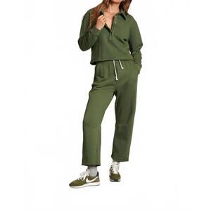 NEW PERFECTWHITETEE fallon barrel sweatpant in green